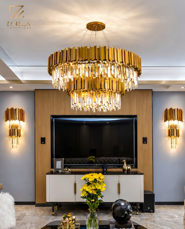 Queen Elizabeth Modern Scandinavian Chandelier | Zynella Interior