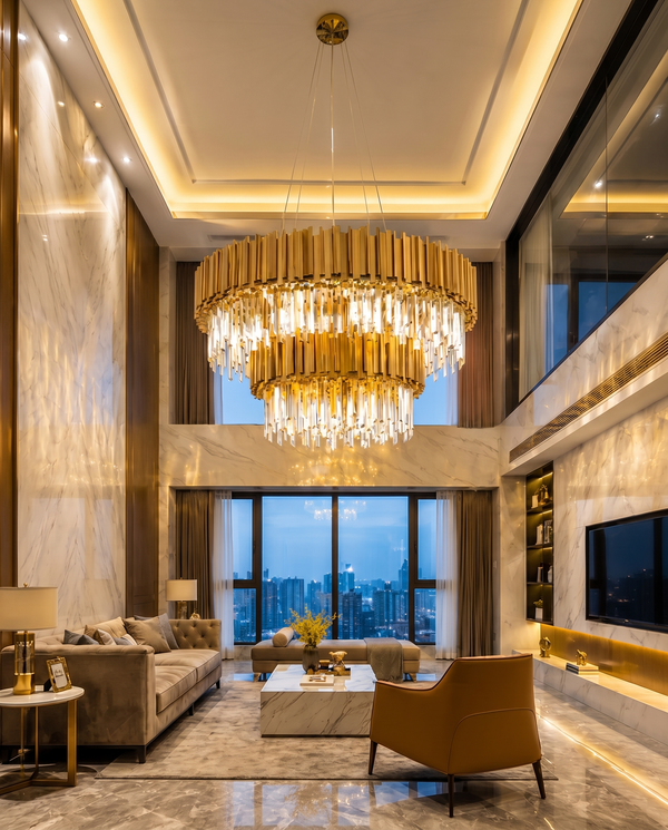 Queen Elizabeth Modern Scandinavian Chandelier | Zynella Interior