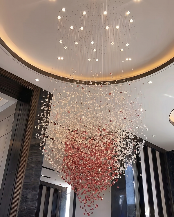 Modern Stone Contemporary Crystal Chandelier | Zynella Interior