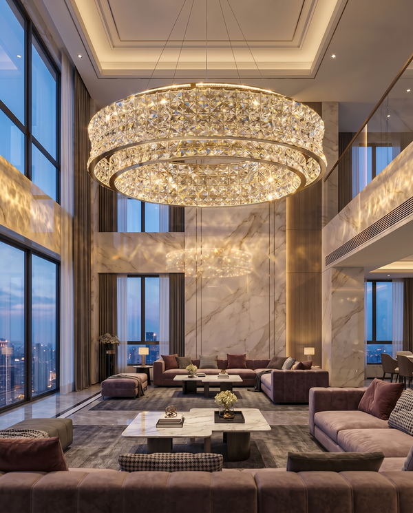 Ophelia Luxury Crystal Chandelier | Zynella Interior