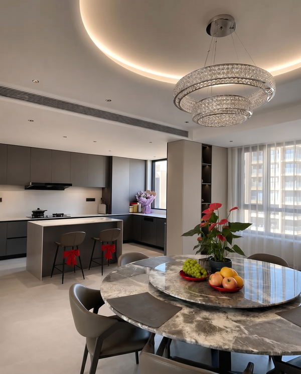 Ophelia Luxury Crystal Chandelier | Zynella Interior