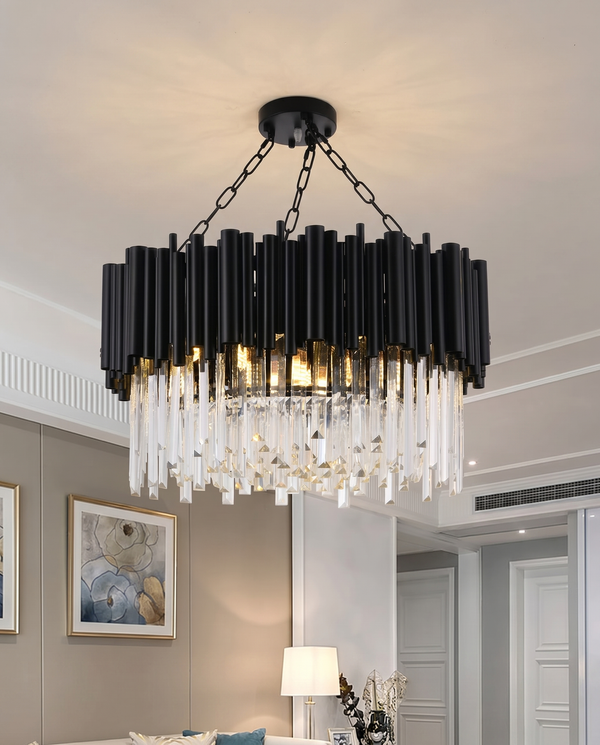 Maximus Crystal Chandelier Collection | Zynella Interior