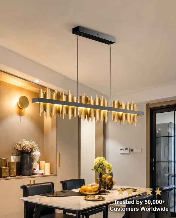 Zynella Iceberg: Linear LED Architectural Chandelier