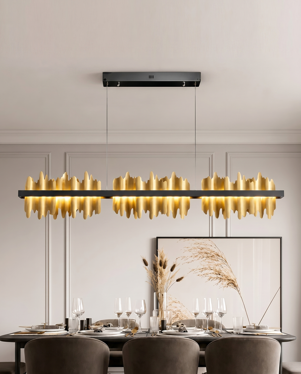 Zynella Iceberg: Linear LED Architectural Chandelier