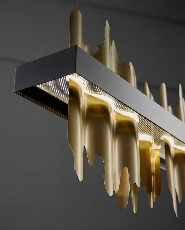 Zynella Iceberg: Linear LED Architectural Chandelier