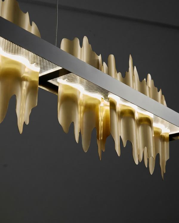 Zynella Iceberg: Linear LED Architectural Chandelier
