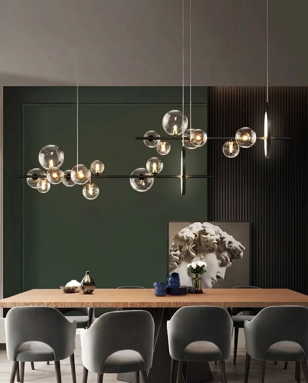 Zynella Prism: Grand Crystal Pendant Chandelier