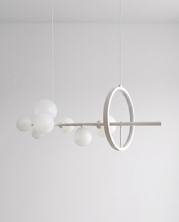 Zynella Prism: Grand Crystal Pendant Chandelier