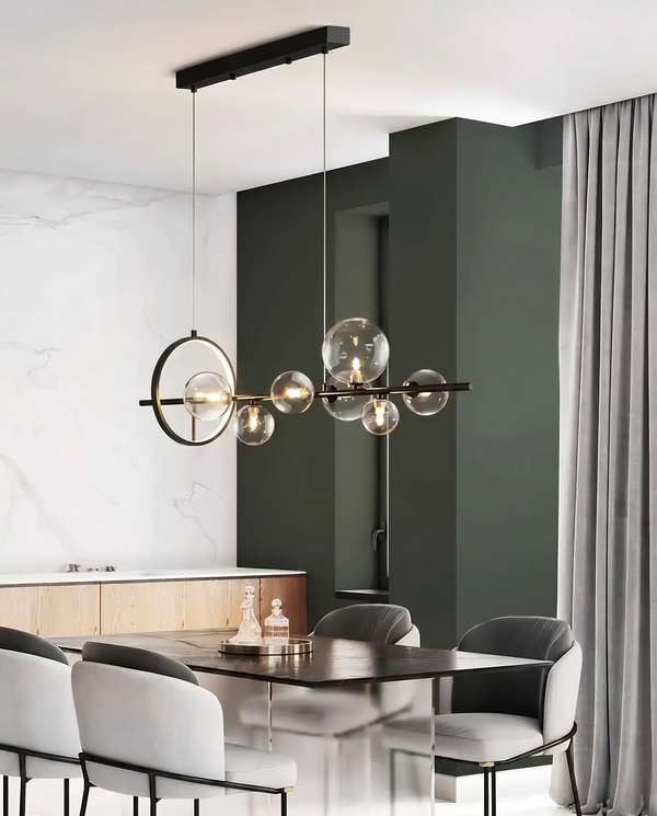 Zynella Prism: Grand Crystal Pendant Chandelier