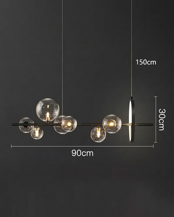 Zynella Prism: Grand Crystal Pendant Chandelier