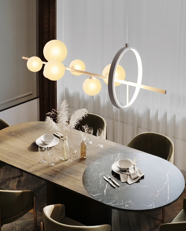 Zynella Prism: Grand Crystal Pendant Chandelier