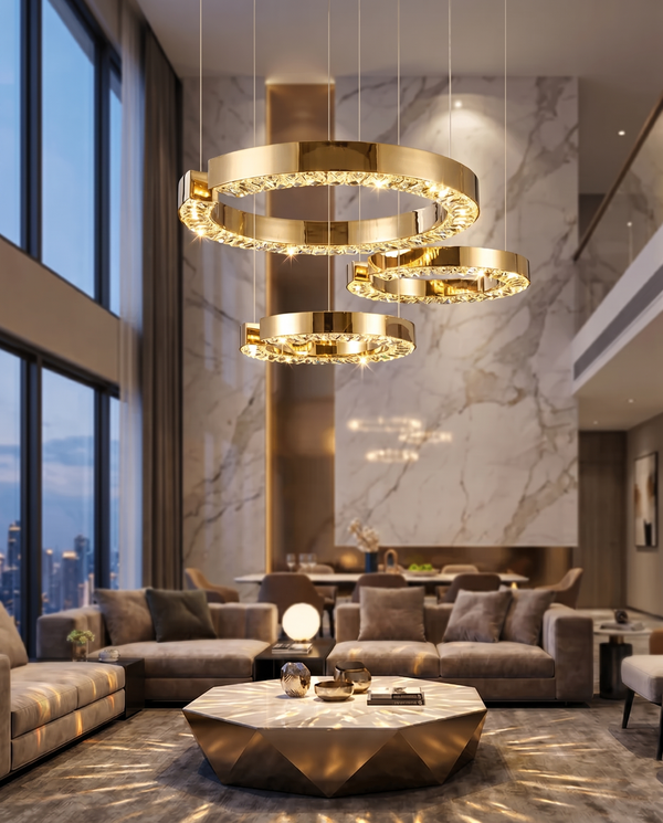 Regal Empire Ring Chandelier