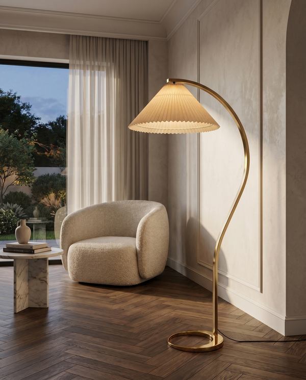 Zynella Bend Floor Lamp