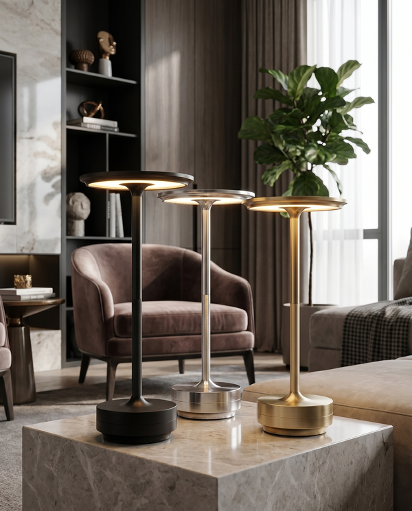 Luna Tripod Floor Modern Lamp
