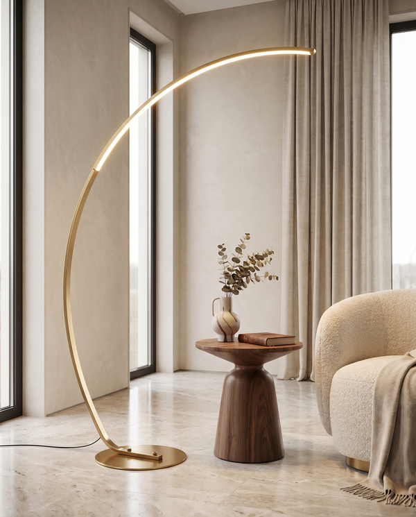 Halo Arc Led Floor Lamp