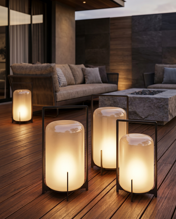 Modern Terrace Garden Outdoor Lights