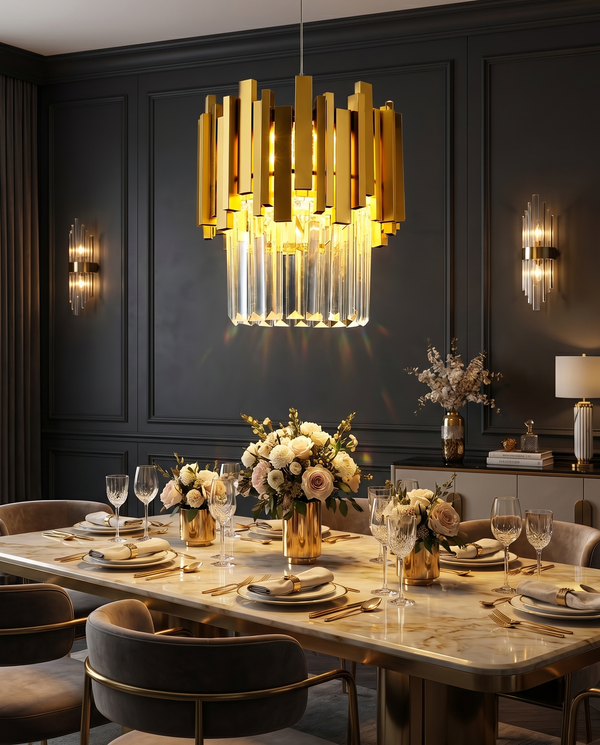 Elizabeth Modern Crystal Pendants