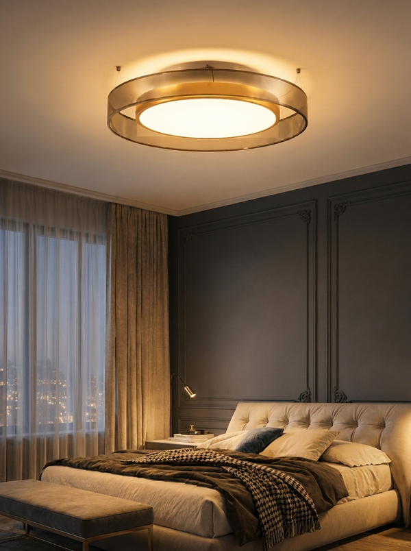Nora Ceiling Glass Lamp