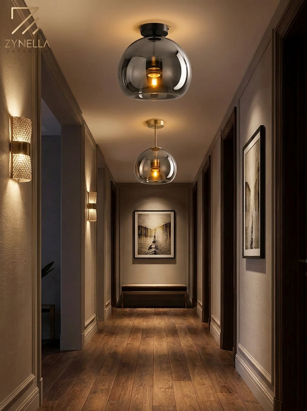 Orion Globe Wall Lamp
