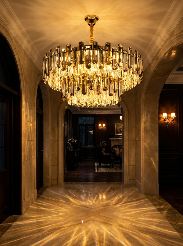Vetra Prism Crystal Chandelier