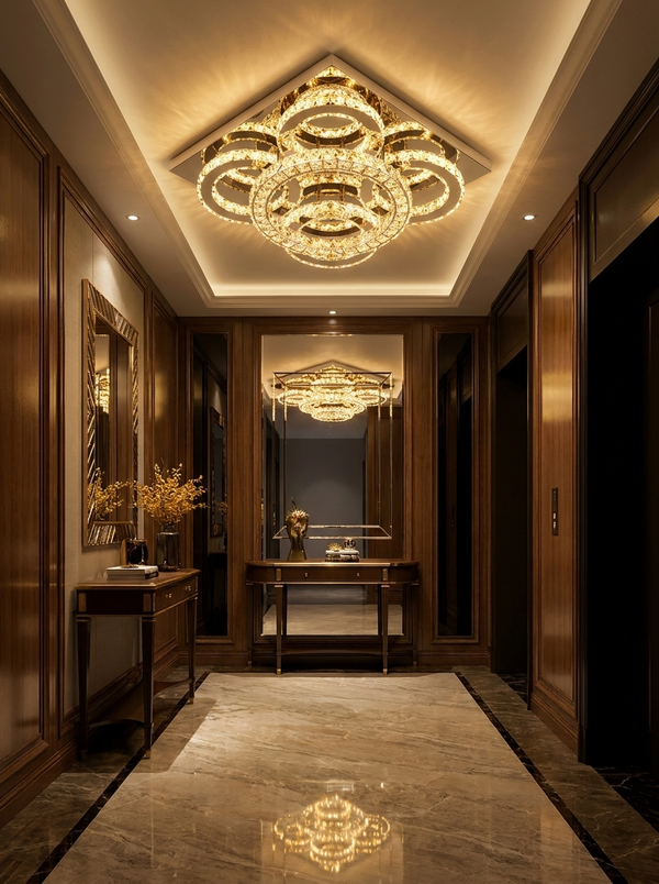 Mark 5 Ring Modern Chandelier