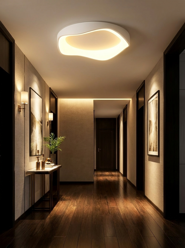Azeeti Ceiling Wall Lamp Modern  Contemporary Crystal Statement Fixture