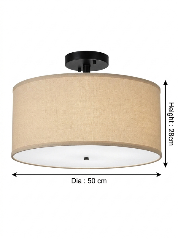 Amber Haven Modern Ceiling Light