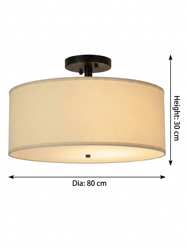 Amber Haven Modern Ceiling Light