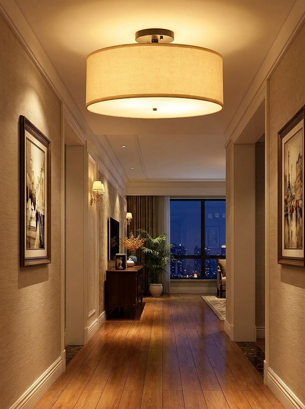Amber Haven Modern Ceiling Light