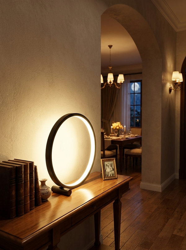 Zynella Circle LED Touch Sensitive Lamp