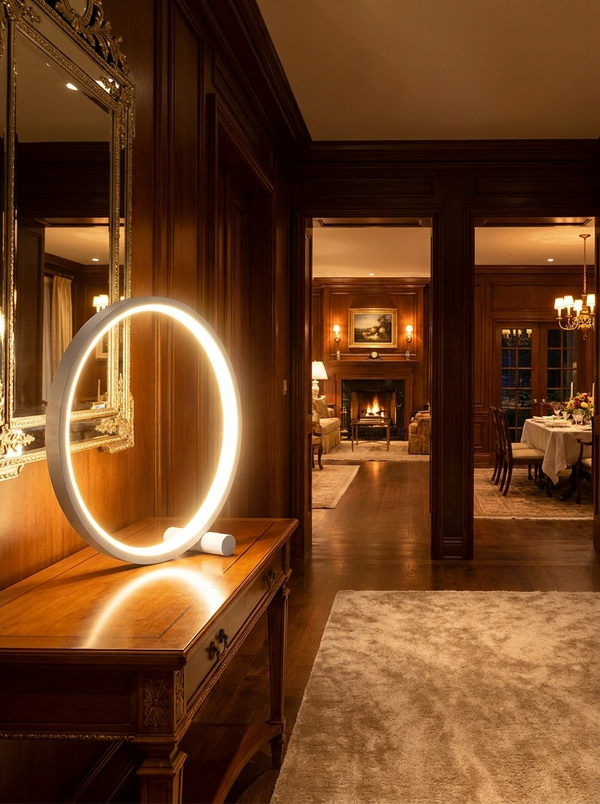 Zynella Circle LED Touch Sensitive Lamp