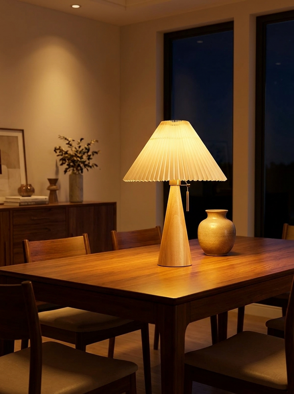 Amazon Retro Wooden Lamp – Zynella Interior