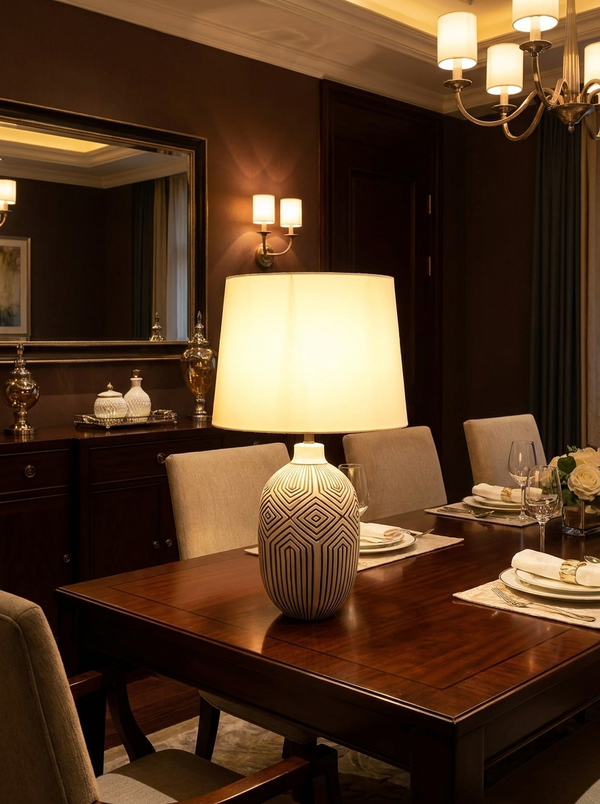 Alex Antique Ceramic Table Lamp