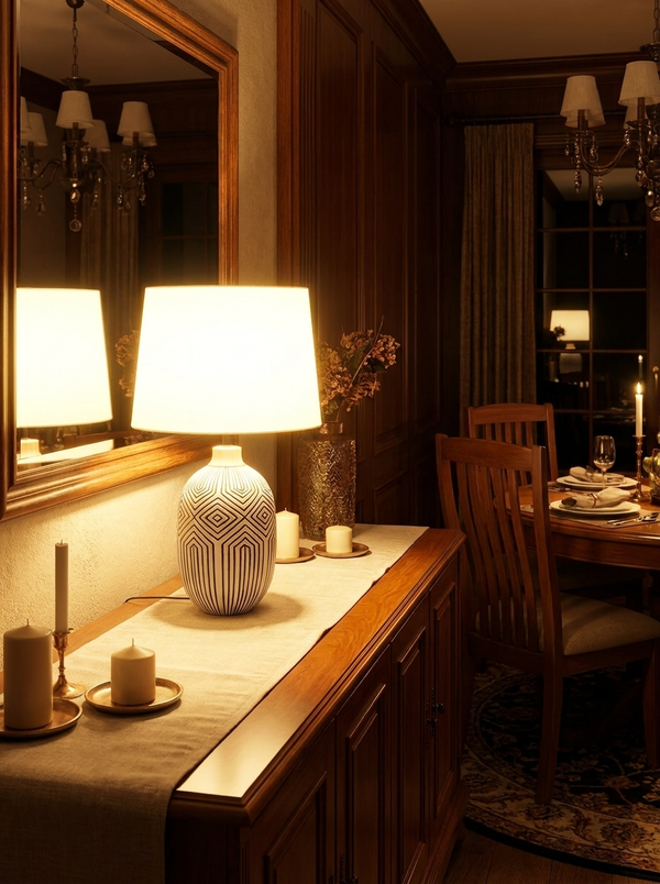 Alex Antique Ceramic Table Lamp