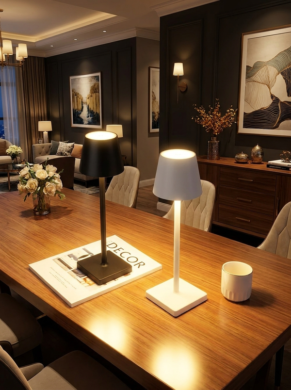 Zynella Nordik: Tall Scandinavian Waterproof Cordless LED Lamp