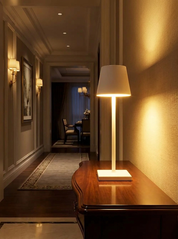 Zynella Nordik: Tall Scandinavian Waterproof Cordless LED Lamp