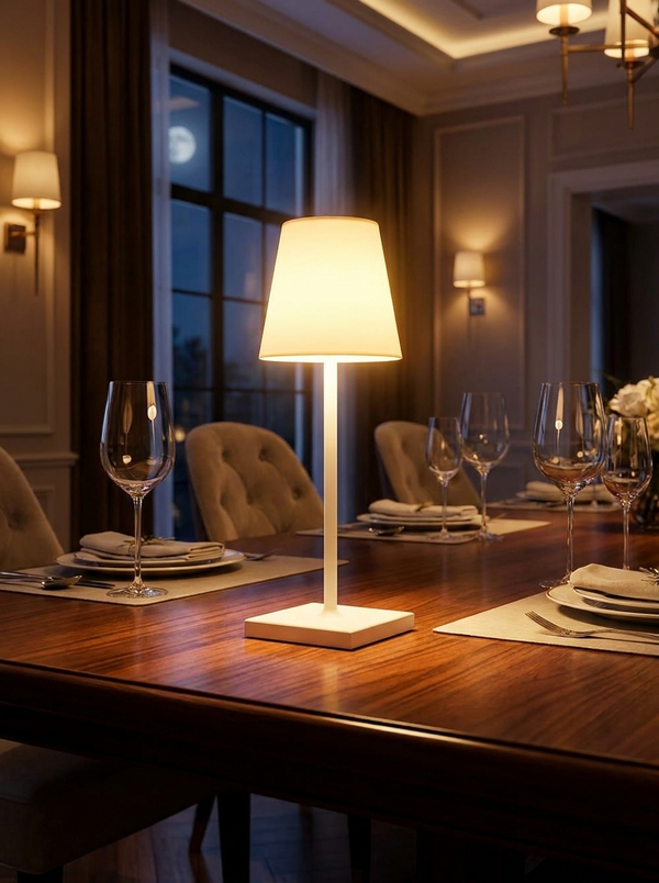 Zynella Nordik: Tall Scandinavian Waterproof Cordless LED Lamp