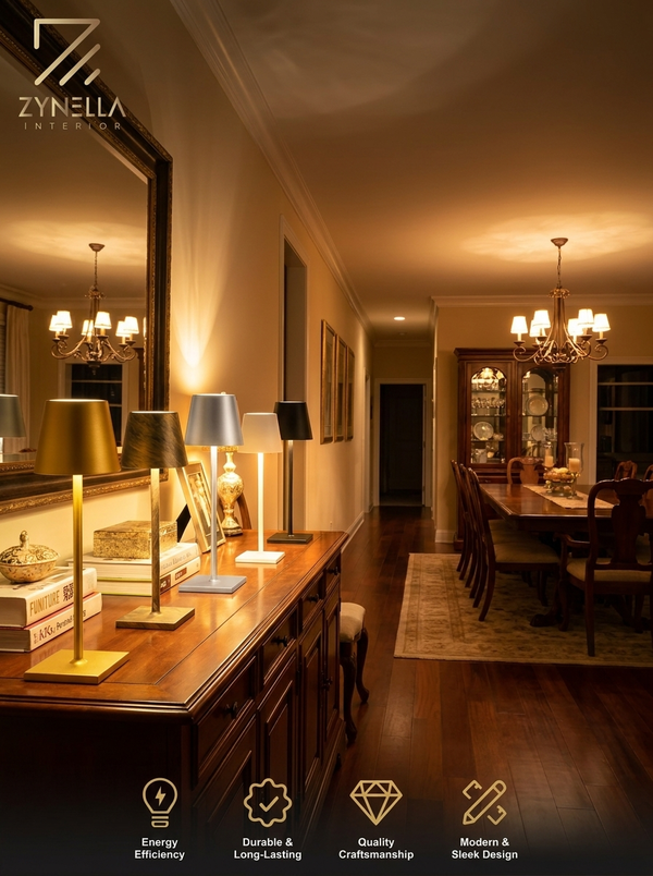 Zynella Nomad: 3-Color Cordless LED Ambient Lamp