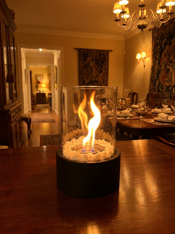 Zynella Inno-Fire TT-15: Modern Portable Tabletop Fireplace