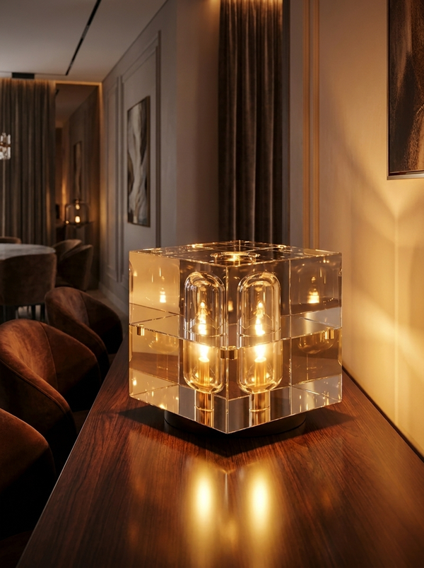 Nordic Crystal Desk Lamp