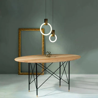 Pendulum Halo Lights Stylish Modern  Ornate Antique Finish Fixture