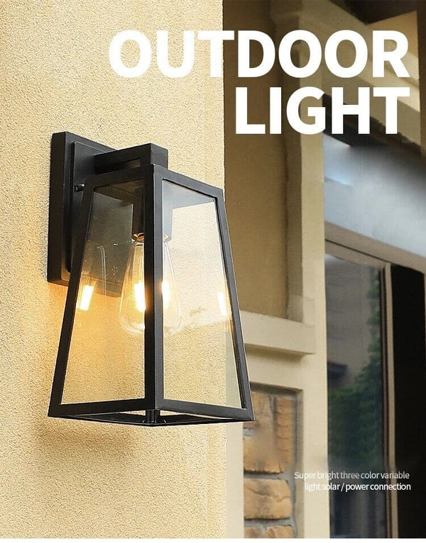 Artistic Outdoor Lampshade Modern  Scandinavian Wooden Accent Light - Zynella