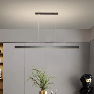 The Minimal Bar Lamp Refined Modern  Sleek Linear Suspension Light