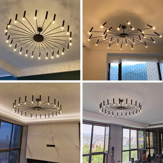 The Nordic Castle Chandelier Luxurious Modern  Luxury Gold Frame Light Fitting