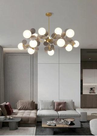 Rainbow Chandelier Luxurious Modern  Art Deco Inspired Illumination