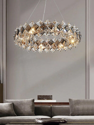 The Royal Ritz Chandelier Premium Modern  Luxury Gold Frame Light Fitting