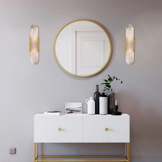 Royal Marble Wall Lamp Opulent Modern  Art Deco Inspired Illumination