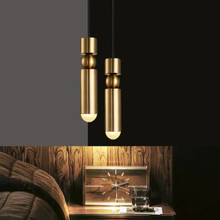 Golden Bullet Lights Modern  Handcrafted Artisan Ceiling Light
