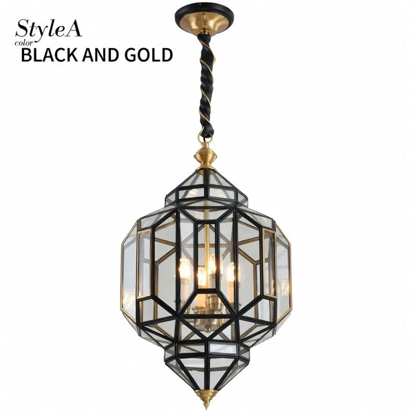 Polygon Glass Pendant Light