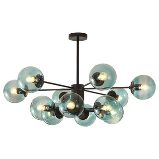 Xavier Bubble Chandelier Refined Modern  Handcrafted Artisan Ceiling Light